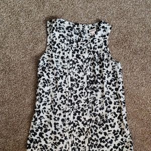 Merona sleeveless pleated dress top